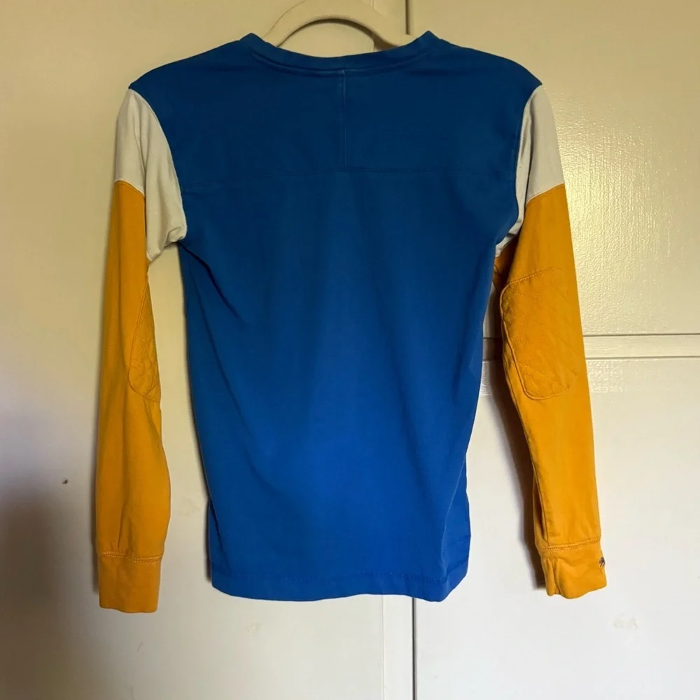 Mitchell &‎ Ness LA Rams 1979 Throwback Football Kids Long Sleeve Shirt Small